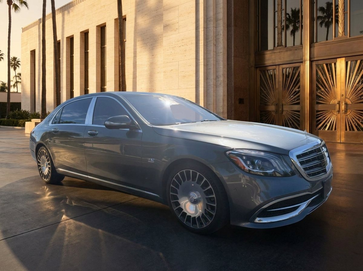 2018 Mercedes-Maybach S-Class S 650 in Gray over White